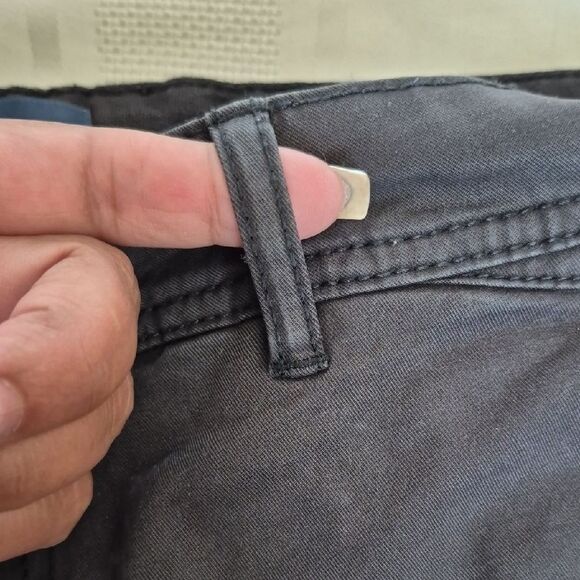 Zara Man Black Pants with Gold Button - Picture 14 of 16